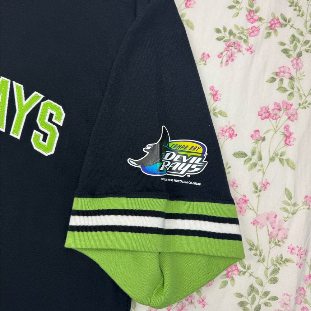 Devil Rays Nostalgia Co. Throwback Cotton Jersey … - image 7
